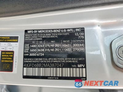 Zdjęcie 13 z 13 samochodu: 2021 MERCEDES-BENZ GLE COUPE AMG 53 4MATIC VIN:4JGFD6BB2MA387047 - miniatura
