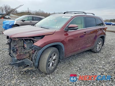 2015 TOYOTA HIGHLANDER XLE 5TDJKRFH8FS104080 - główne zdjęcie licytacji z USA - miniatura
