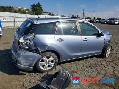 Trzecie zdjęcie samochodu z tyłu: 2007 TOYOTA COROLLA MATRIX XR VIN:2T1KR32E17C680502 - miniatura