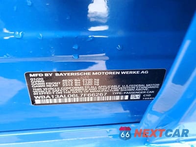 Zdjęcie 13 z 13 samochodu: 2020 BMW M235XI VIN:WBA13AL06L7F66267 - miniatura