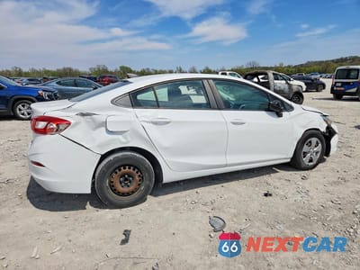 Trzecie zdjęcie samochodu z tyłu: 2017 CHEVROLET CRUZE LS VIN:1G1BC5SM1H7224936 - miniatura