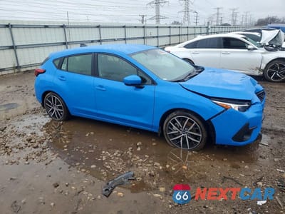 Czwarte zdjęcie samochodu z boku: 2024 SUBARU IMPREZA SPORT VIN:JF1GUAFC9R8914584 - miniatura