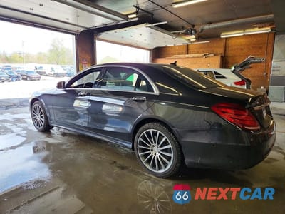 Drugie zdjęcie samochodu z przodu: 2015 MERCEDES-BENZ S 550 4MATIC VIN:WDDUG8FB9FA120585 - miniatura