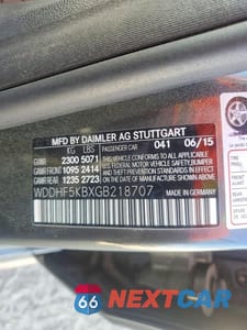 Zdjęcie 12 z 12 samochodu: 2016 MERCEDES-BENZ E 350 VIN:WDDHF5KBXGB218707 - miniatura