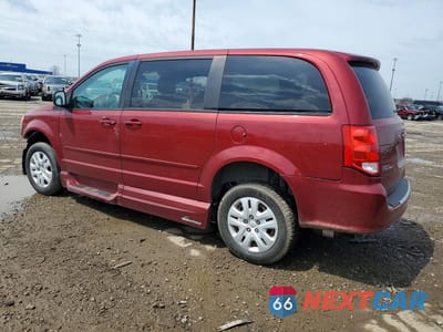 Drugie zdjęcie samochodu z przodu: 2015 DODGE GRAND CARAVAN SE VIN:2C4RDGBG6FR606268 - miniatura