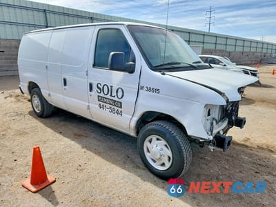Czwarte zdjęcie samochodu z boku: 2014 FORD ECONOLINE E150 VAN VIN:1FTNE1EW5EDB12044 - miniatura