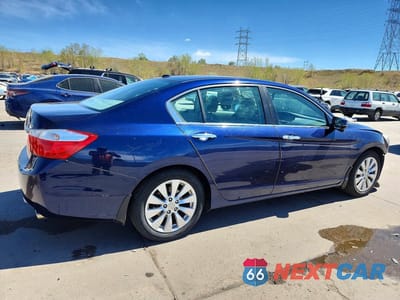Trzecie zdjęcie samochodu z tyłu: 2015 HONDA ACCORD EXL VIN:1HGCR2F81FA252422 - miniatura
