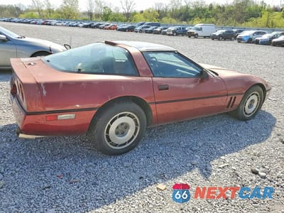 Trzecie zdjęcie samochodu z tyłu: 1987 CHEVROLET CORVETTE VIN:1G1YY2181H5114219 - miniatura