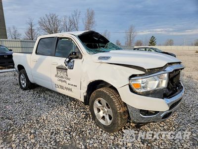 Czwarte zdjęcie samochodu z boku: 2021 RAM 1500 BIG HORN VIN:1C6SRFFT6MN553173 - miniatura