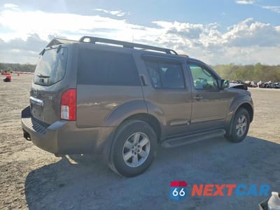 Trzecie zdjęcie samochodu z tyłu: 2008 NISSAN PATHFINDER S VIN:5N1AR18B28C604984 - miniatura