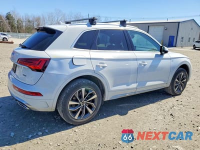 Trzecie zdjęcie samochodu z tyłu: 2023 AUDI Q5 PREMIUM PLUS 45 VIN:WA1EAAFY7P2191835 - miniatura