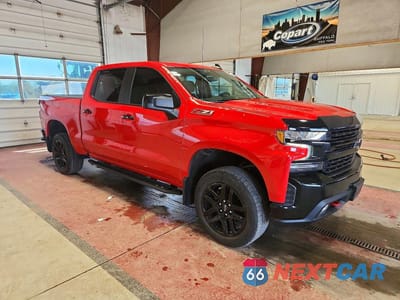 Czwarte zdjęcie samochodu z boku: 2022 CHEVROLET SILVERADO LTD K1500 LT TRAIL BOSS VIN:1GCPYFED8NZ228496 - miniatura