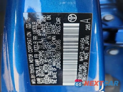 Zdjęcie 12 z 12 samochodu: 2016 TOYOTA PRIUS C TWO VIN:JTDKDTB38G1123085 - miniatura