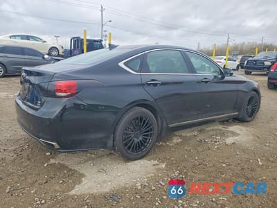 Trzecie zdjęcie samochodu z tyłu: 2017 GENESIS G80 3.8 VIN:KMHGN4JE9HU210145 - miniatura