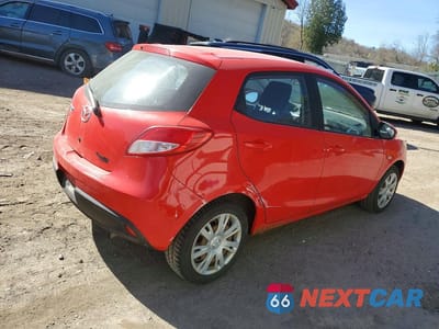 Trzecie zdjęcie samochodu z tyłu: 2012 MAZDA MAZDA2 VIN:JM1DE1KZ1C0132869 - miniatura