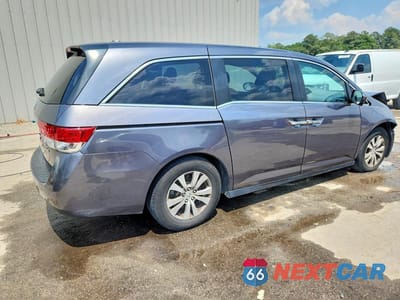 Trzecie zdjęcie samochodu z tyłu: 2016 HONDA ODYSSEY SE VIN:5FNRL5H36GB113540 - miniatura