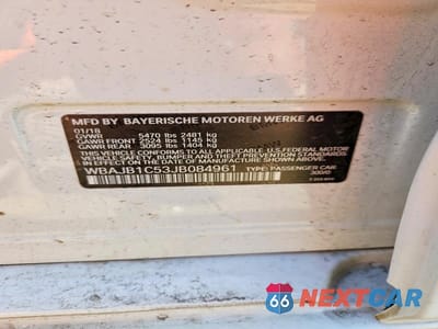Zdjęcie 12 z 12 samochodu: 2018 BMW 530XE VIN:WBAJB1C53JB084961 - miniatura