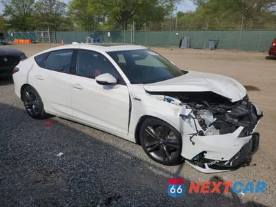 Czwarte zdjęcie samochodu z boku: 2025 ACURA INTEGRA A-SPEC TECH VIN:19UDE4H65SA013196 - miniatura