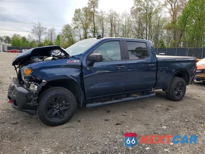 2021 CHEVROLET SILVERADO K1500 TRAIL BOSS CUSTOM 1GCPYCEH3MZ433384 - główne zdjęcie licytacji z USA - miniatura