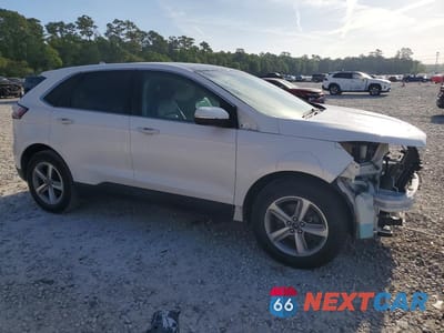 Czwarte zdjęcie samochodu z boku: 2019 FORD EDGE SEL VIN:2FMPK3J9XKBB88689 - miniatura