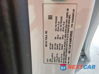 Zdjęcie 12 z 12 samochodu: 2021 TESLA MODEL 3 VIN:5YJ3E1EA6MF099565 - miniatura