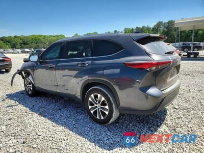 Drugie zdjęcie samochodu z przodu: 2022 TOYOTA HIGHLANDER HYBRID XLE VIN:5TDGARAH3NS512084 - miniatura