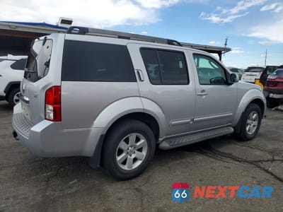 Trzecie zdjęcie samochodu z tyłu: 2008 NISS PATHFINDER VIN:5N1AR18B68C639107 - miniatura