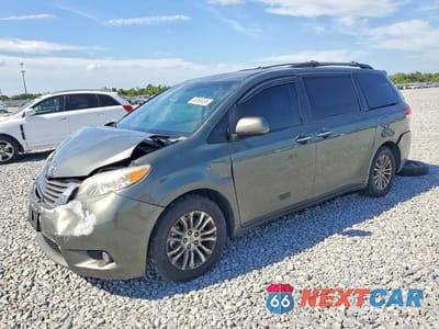 2014 TOYOTA SIENNA XLE 8-PASSENGER 5TDYK3DC9ES430438 - główne zdjęcie licytacji z USA - miniatura