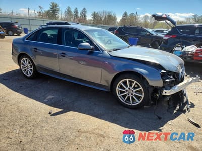 Czwarte zdjęcie samochodu z boku: 2015 AUDI A4 PREMIUM VIN:WAUAFAFLXFN025121 - miniatura