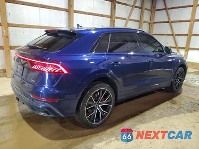 Trzecie zdjęcie samochodu z tyłu: 2021 AUDI Q8 PREMIUM PLUS S-LINE VIN:WA1EVAF12MD032194 - miniatura