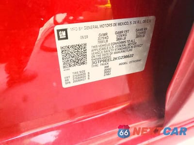 Zdjęcie 12 z 12 samochodu: 2019 GMC SIERRA K1500 AT4 VIN:3GTP9EEL2KG236622 - miniatura