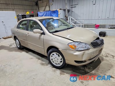 Czwarte zdjęcie samochodu z boku: 2007 TOYOTA COROLLA LE VIN:2T1BR32E97C836530 - miniatura