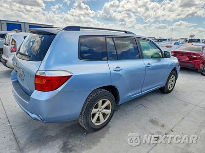 Trzecie zdjęcie samochodu z tyłu: 2009 TOYOTA HIGHLANDER BASE VIN:JTEDS41A092071545 - miniatura