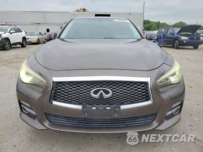 Piąte zdjęcie samochodu w środku: 2014 INFINITI Q50 BASE VIN:JN1BV7AR9EM683223 - miniatura