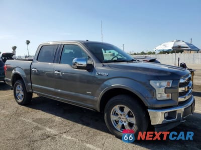 Czwarte zdjęcie samochodu z boku: 2017 FORD F150 SUPERCREW VIN:1FTEW1EG0HFB52837 - miniatura