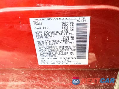 Zdjęcie 13 z 13 samochodu: 2024 NISSAN PATHFINDER SL VIN:5N1DR3CA0RC253856 - miniatura
