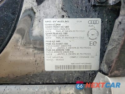 Zdjęcie 13 z 13 samochodu: 2024 AUDI Q5 KOMFORT 45 VIN:WA1AAAFY4R2064462 - miniatura
