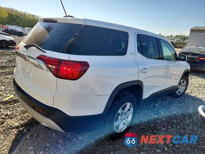 Trzecie zdjęcie samochodu z tyłu: 2018 GMC ACADIA SLE VIN:1GKKNKLA0JZ197747 - miniatura