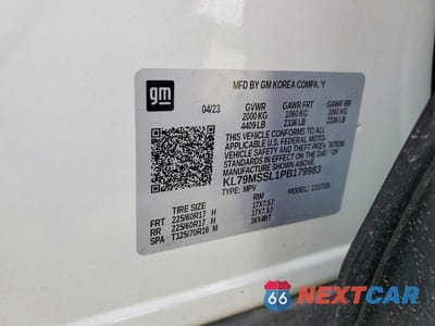 Zdjęcie 13 z 13 samochodu: 2023 CHEVROLET TRAILBLAZER ACTIV VIN:KL79MSSL1PB179983 - miniatura