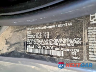 Zdjęcie 13 z 13 samochodu: 2015 BMW X1 XDRIVE28I VIN:WBAVL1C51FVY33406 - miniatura
