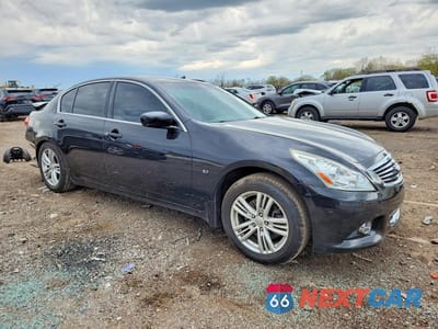 Czwarte zdjęcie samochodu z boku: 2015 INFINITI Q40 BASE VIN:JN1CV6AR6FM524871 - miniatura