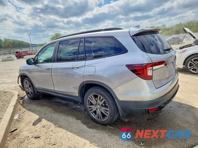Drugie zdjęcie samochodu z przodu: 2022 HONDA PILOT SPORT VIN:5FNYF5H35NB006981 - miniatura