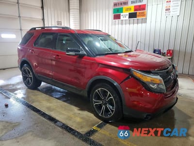 Czwarte zdjęcie samochodu z boku: 2015 FORD EXPLORER SPORT VIN:1FM5K8GT9FGB56628 - miniatura