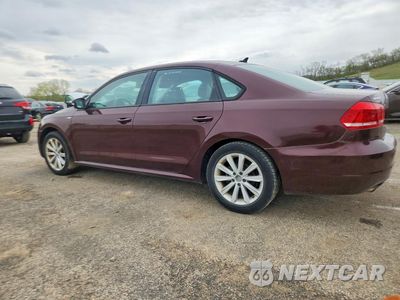 Drugie zdjęcie samochodu z przodu: 2014 VOLKSWAGEN PASSAT S VIN:1VWAT7A32EC079543 - miniatura