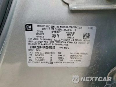 Zdjęcie 13 z 13 samochodu: 2023 BUICK ENVISION PREFERRED VIN:LRBAZLR40PD067085 - miniatura