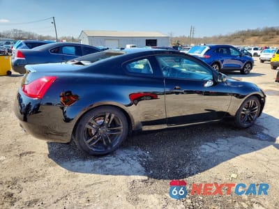 Trzecie zdjęcie samochodu z tyłu: 2009 INFINITI G37 COUPE X VIN:JNKCV64F39M654754 - miniatura