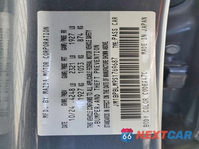 Zdjęcie 13 z 13 samochodu: 2025 MAZDA 3 PREFERRED VIN:JM1BPBLM9S1769687 - miniatura