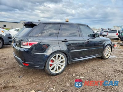 Trzecie zdjęcie samochodu z tyłu: 2016 LAND ROVER RANGE ROVER SPORT AUTOBIOGRAPHY VIN:SALWV2EF7GA588027 - miniatura
