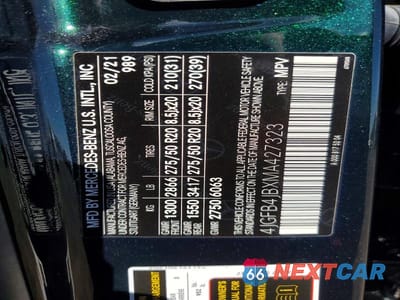 Zdjęcie 14 z 14 samochodu: 2021 MERCEDES-BENZ GLE 350 VIN:4JGFB4JBXMA427323 - miniatura