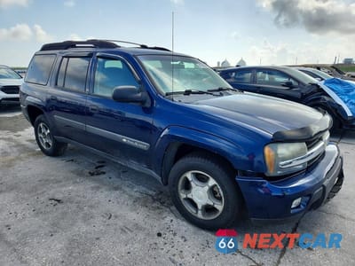 Czwarte zdjęcie samochodu z boku: 2004 CHEVROLET TRAILBLAZER EXT LS VIN:1GNET16S146188114 - miniatura